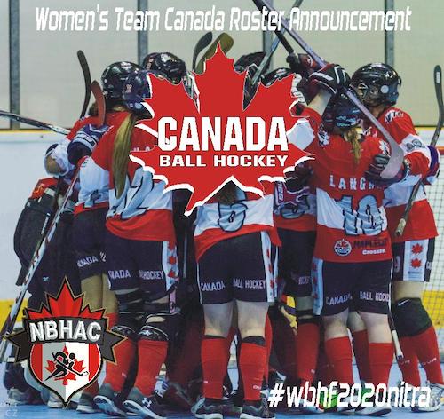 WOMEN’S TEAM CANADA ANNOUNCEMENT TO NITRA 2020 | WBDHF