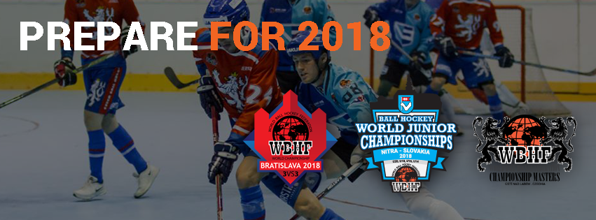 World Junior Ball Hockey Championships 2018, NITRA-SLOVAKIA | WBDHF