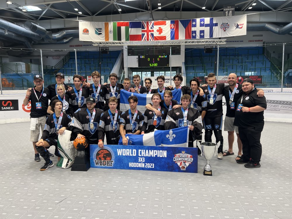 Québec U19 is new World Champion 3vs3 2023 | WBDHF