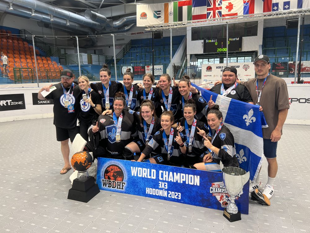 Québec is new World champion in Women Category | WBDHF